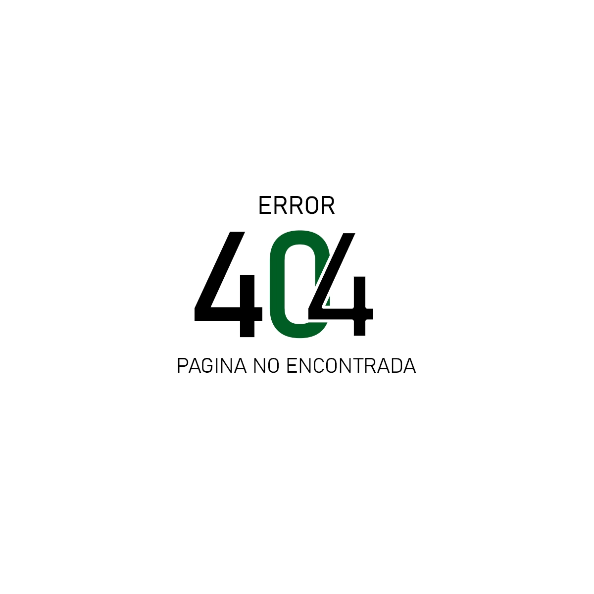 Imagen de error para url no encontrada